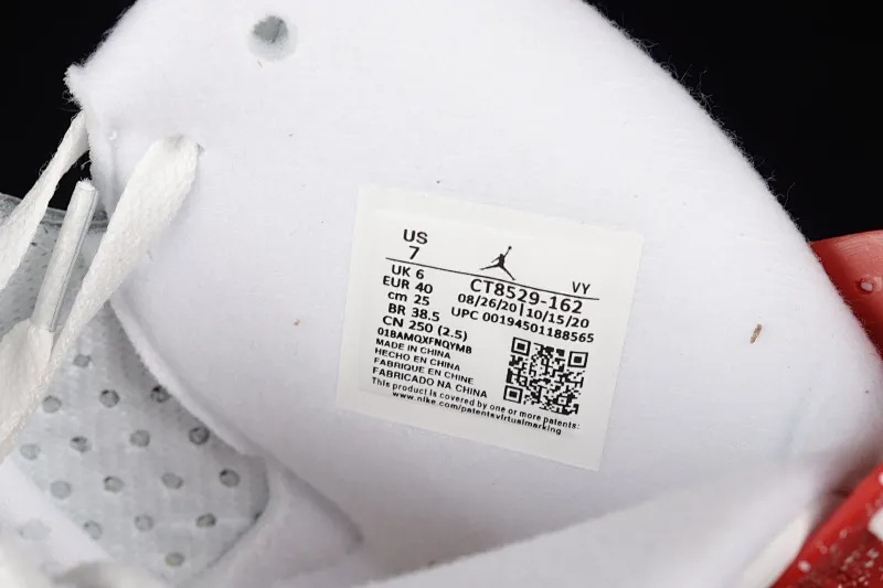 All categories Air Jordan Jordan series basketball shoes Air Jordan 6 Air Jordan 6 "Red Oreo" AJ6 Joe 6 Red Oreo CT8529-162